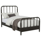  Coaster Furniture Rocco 310035T All Wood Water Pipe Open Frame Twin Bed - Dark Bronze IMAGE 7