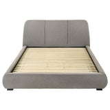  Coaster Furniture Mokena 310090KE 46-inch Upholstered Eastern King Platform Bed - Taupe IMAGE 6