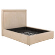  Coaster Furniture Lawson 315835LF 54-inch Upholstered Full Platform Bed - Light Saddle IMAGE 1