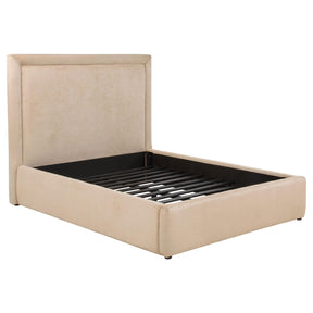  Coaster Furniture Lawson 315835LF 54-inch Upholstered Full Platform Bed - Light Saddle IMAGE 1