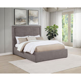  Coaster Furniture Lawson 315835MF 54-inch Upholstered Full Panel Platform Bed - Mushroom IMAGE 2