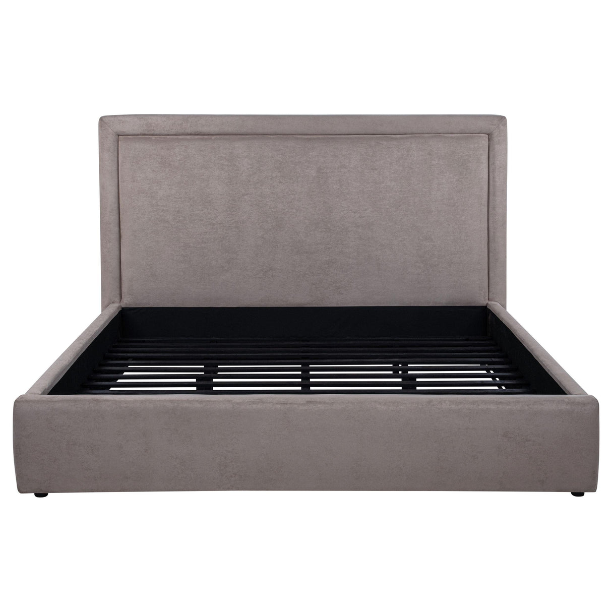  Coaster Furniture Lawson 315835MKE 54-inch Upholstered Eastern King Platform Bed - Mushroom IMAGE 4