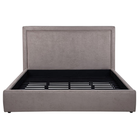  Coaster Furniture Lawson 315835MKE 54-inch Upholstered Eastern King Platform Bed - Mushroom IMAGE 4