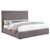  Coaster Furniture Lawson 315835MKE 54-inch Upholstered Eastern King Platform Bed - Mushroom IMAGE 7