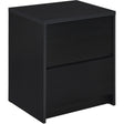  Coaster Furniture Westpark 315852 2-drawer Nightstand LED Lights and USB - Black IMAGE 1