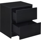  Coaster Furniture Westpark 315852 2-drawer Nightstand LED Lights and USB - Black IMAGE 4