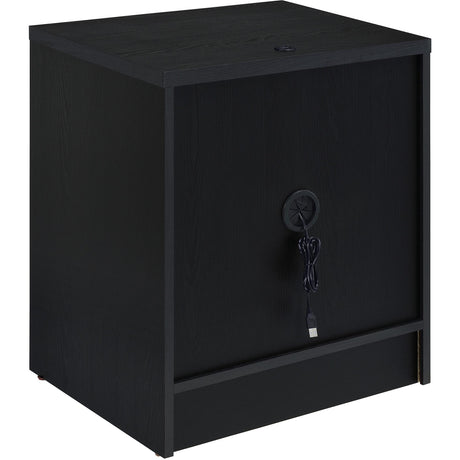  Coaster Furniture Westpark 315852 2-drawer Nightstand LED Lights and USB - Black IMAGE 8