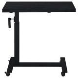  Coaster Furniture Westpark 315856 Height Adjustable Mobile Bedroom C-Table - Black IMAGE 1