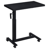  Coaster Furniture Westpark 315856 Height Adjustable Mobile Bedroom C-Table - Black IMAGE 2