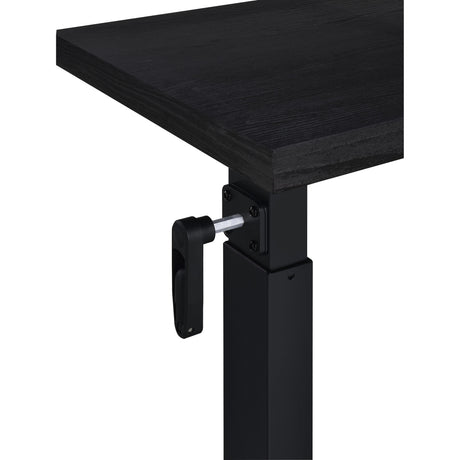  Coaster Furniture Westpark 315856 Height Adjustable Mobile Bedroom C-Table - Black IMAGE 5