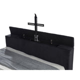  Coaster Furniture Tisdall 315868BLKKW California King Flame Visualizer TV Bed - Black IMAGE 3