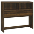  Coaster Furniture Westpark 315881F 49-inch Full Bookcase Headboard - Dark Pine IMAGE 1