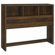  Coaster Furniture Westpark 315881Q 49-inch Queen Bookcase Headboard - Dark Pine IMAGE 1