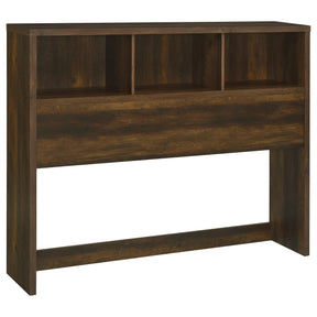  Coaster Furniture Westpark 315881Q 49-inch Queen Bookcase Headboard - Dark Pine IMAGE 1