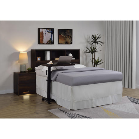  Coaster Furniture Westpark 315881Q 49-inch Queen Bookcase Headboard - Dark Pine IMAGE 10