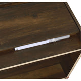  Coaster Furniture Westpark 315882 2-drawer Nightstand LED Lights and USB - Dark Pine IMAGE 12