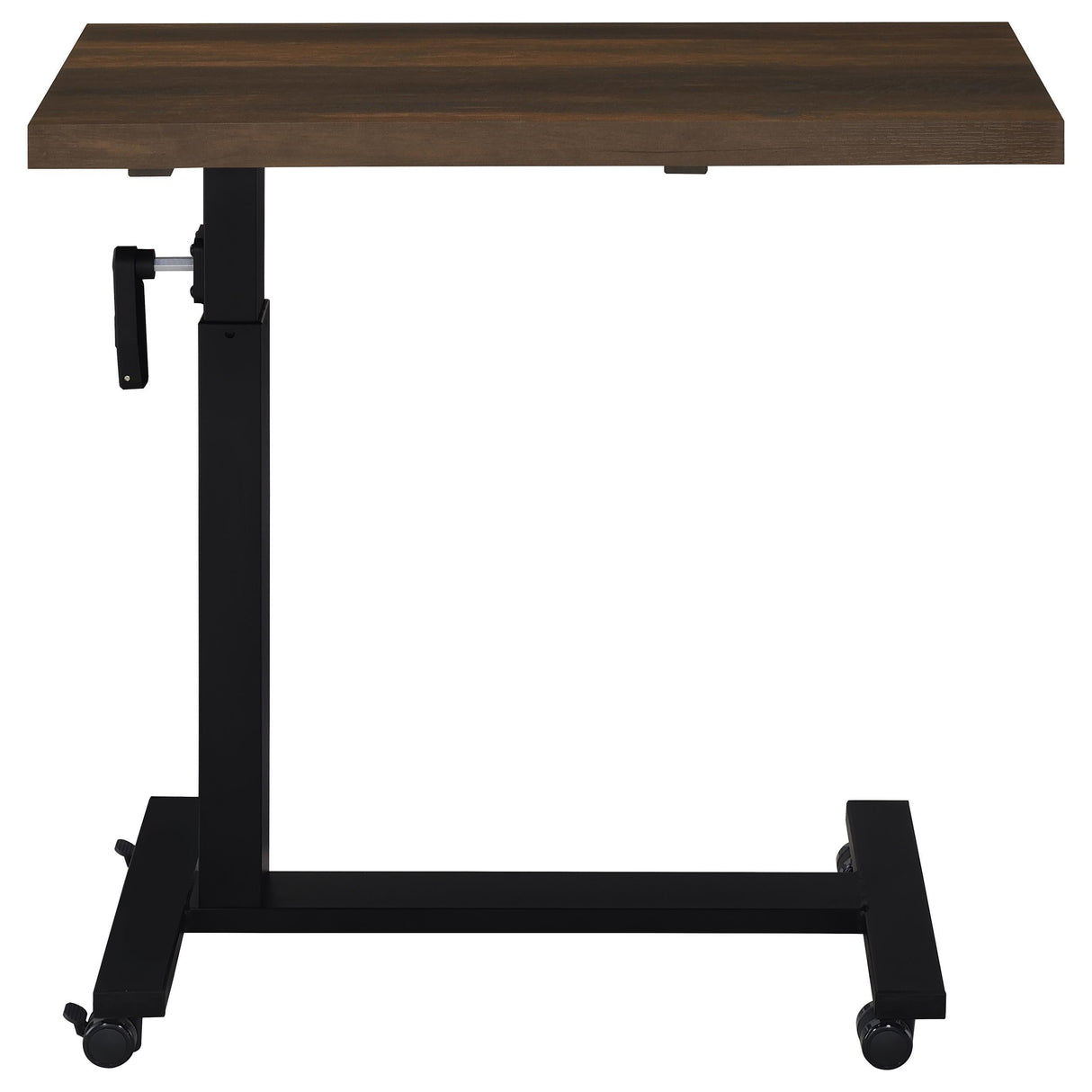  Coaster Furniture Westpark 315886 Height Adjustable Mobile Bedroom C-Table - Dark Pine IMAGE 2