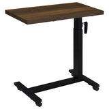  Coaster Furniture Westpark 315886 Height Adjustable Mobile Bedroom C-Table - Dark Pine IMAGE 9