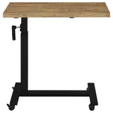  Coaster Furniture Westpark 315906 Height Adjustable Mobile Bedroom C-Table - Mango IMAGE 3