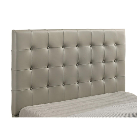  Coaster Furniture Medley 315911TANQ Genuine Leather Queen Panel Platform Bed - Tan IMAGE 3