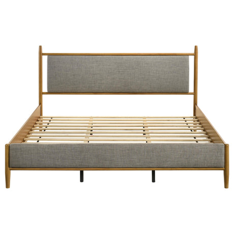  Coaster Furniture Mason 315914KE 46-inch Eastern King Panel Platform Bed - Light Brown IMAGE 2