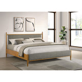  Coaster Furniture Mason 315914KE 46-inch Eastern King Panel Platform Bed - Light Brown IMAGE 3