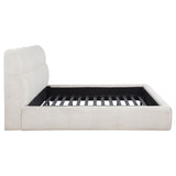  Coaster Furniture Nollet 315917CRMKW 48-inch Upholstered California King Platform Bed - Cream IMAGE 8