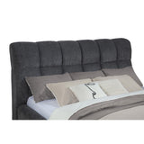  Coaster Furniture Nollet 315917GRYKW 48-inch Upholstered California King Platform Bed - Grey IMAGE 4