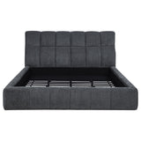  Coaster Furniture Nollet 315917GRYKW 48-inch Upholstered California King Platform Bed - Grey IMAGE 5
