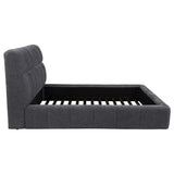  Coaster Furniture Nollet 315917GRYQ 48-inch Upholstered Queen Panel Platform Bed - Grey IMAGE 8