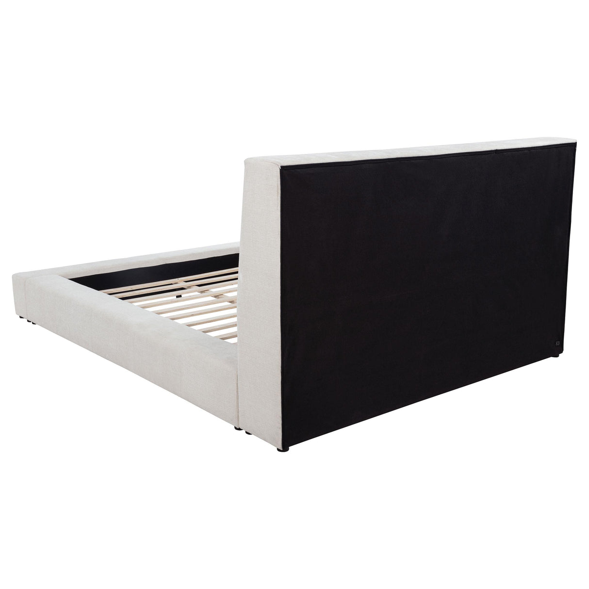  Coaster Furniture Dreux 315948CRMKE Upholstered Eastern King Panel Platform Bed - Cream IMAGE 8