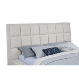  Coaster Furniture Dreux 315948CRMKW Upholstered California King Panel Platform Bed - Cream IMAGE 3