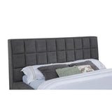  Coaster Furniture Dreux 315948GRYQ Upholstered Queen Panel Platform Bed - Grey IMAGE 3
