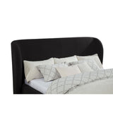  Coaster Furniture Blaire 315967BLKKW Upholstered California King Wingback Platform Bed - Black IMAGE 2