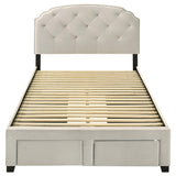  Coaster Furniture Marianna 316011F 4-drawer Upholstered Full Storage Bed - Cream IMAGE 9