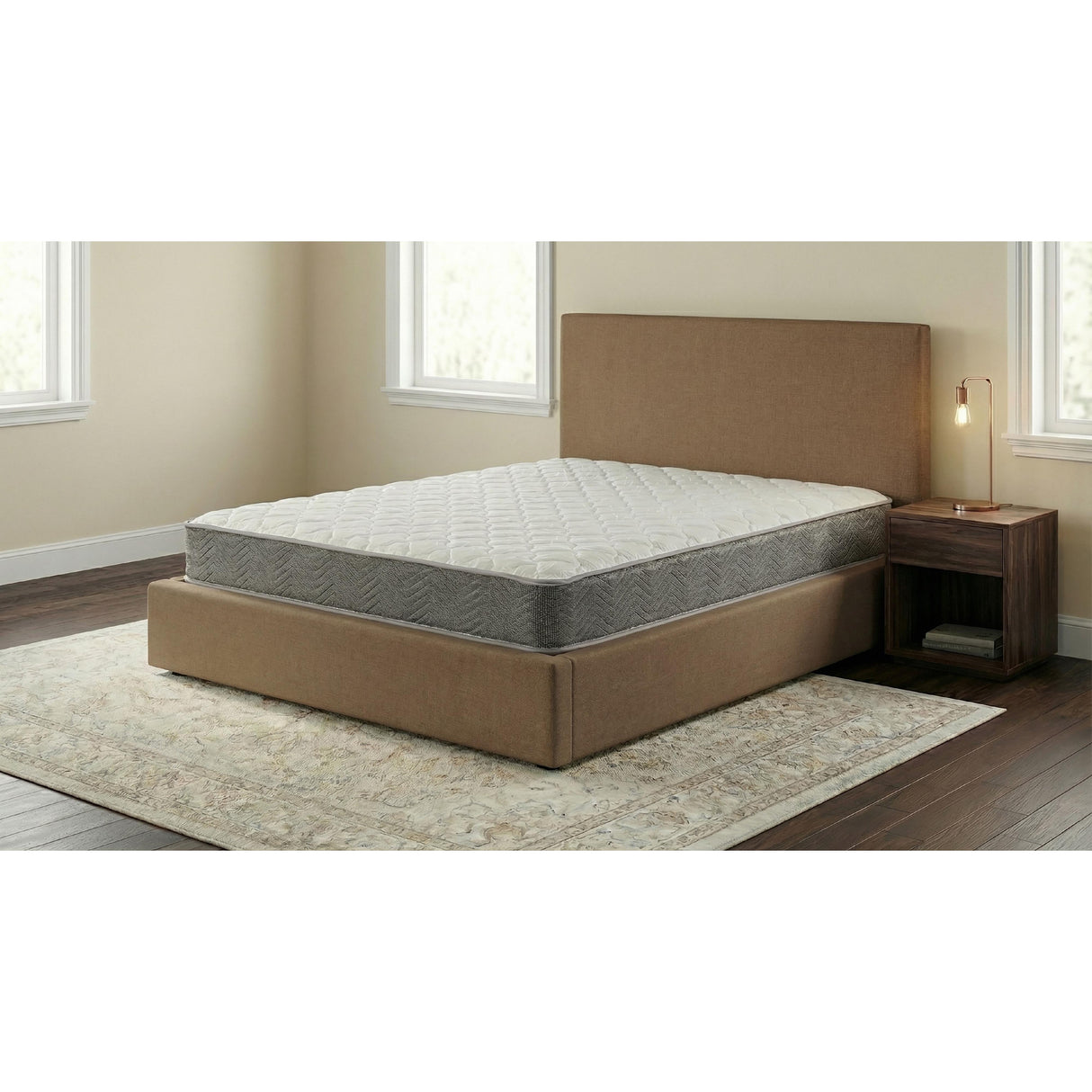  Coaster Furniture Quimby 350155T 7-inch Twin Innerspring Quilted Foam Mattress IMAGE 1