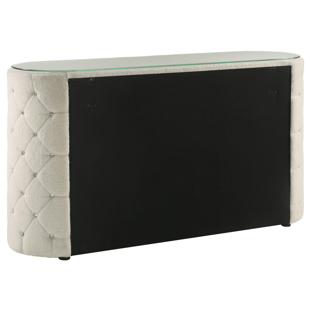  Coaster Furniture Sonya 360113 6-drawer Upholstered Bedroom Dresser - Ivory IMAGE 3