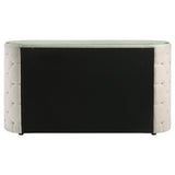  Coaster Furniture Sonya 360113 6-drawer Upholstered Bedroom Dresser - Ivory IMAGE 7