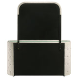  Coaster Furniture Sonya 360113M 6-drawer Upholstered Bedroom Dresser with Mirror - Ivory IMAGE 7