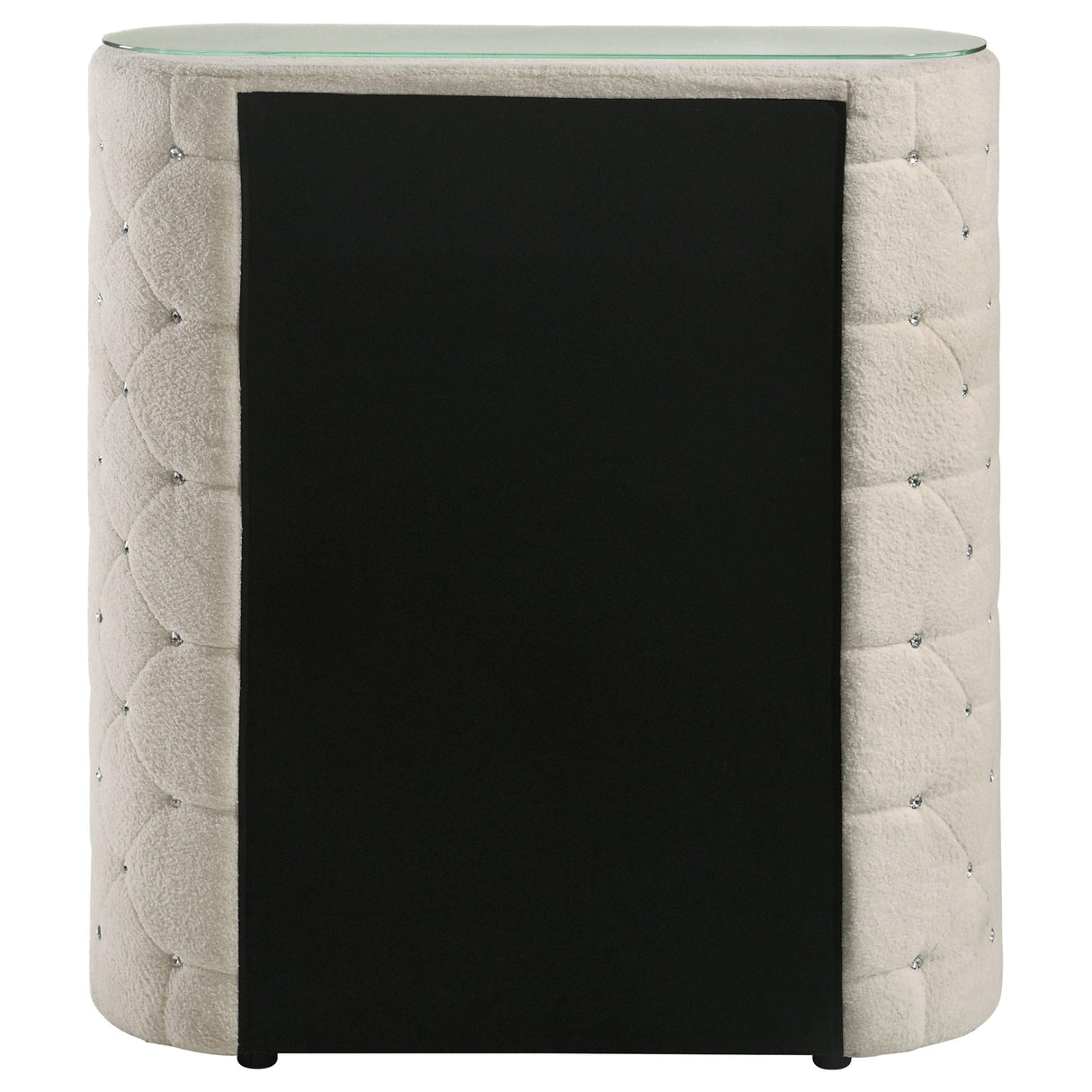  Coaster Furniture Sonya 360115 5-drawer Upholstered Bedroom Chest - Ivory IMAGE 7