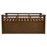  Coaster Furniture Carlsbad 400716T Wood Twin Captains Bed With Trundle - Medium Brown IMAGE 12