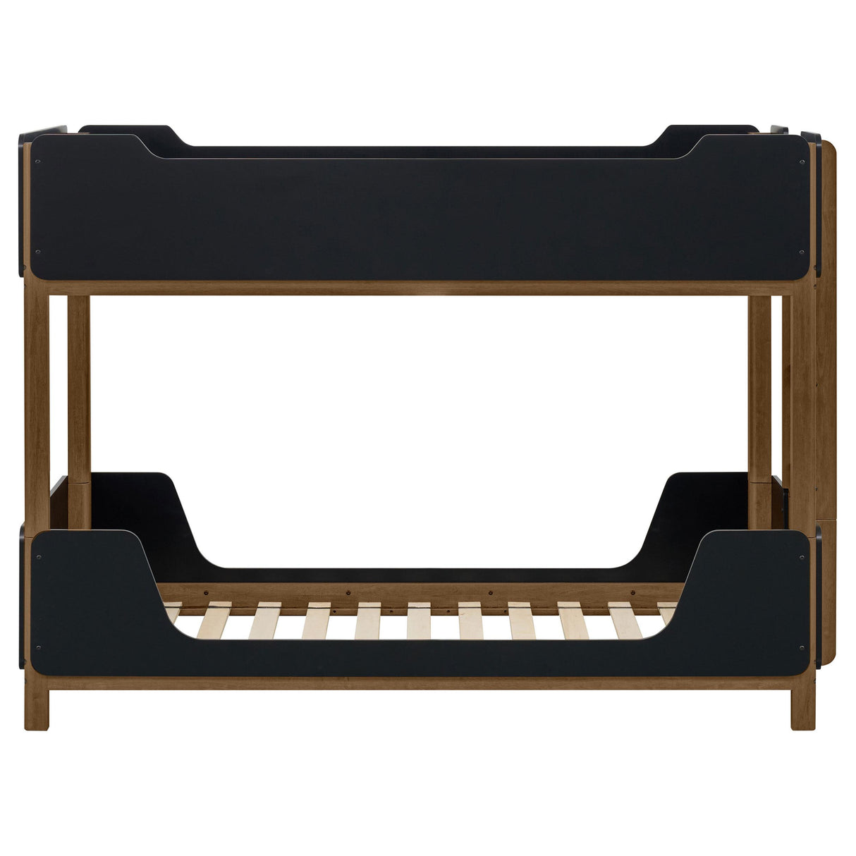  Coaster Furniture Morris 460369 Twin Over Twin Wood Bunk Bed - Black/Walnut IMAGE 8