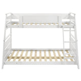  Coaster Furniture Holden 460593WHT Wood Veneer Twin Over Full Bunk Bed - White IMAGE 5