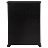 Coaster Furniture Sumerlin 460595BLK 6-drawer Bedroom Chest - Black IMAGE 9