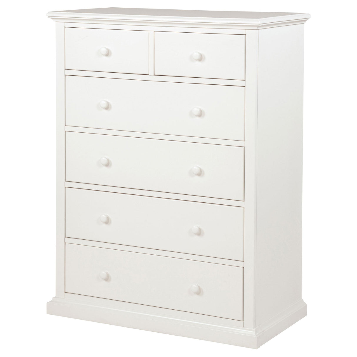  Coaster Furniture Sumerlin 460595WHT 6-drawer Bedroom Chest - White IMAGE 1