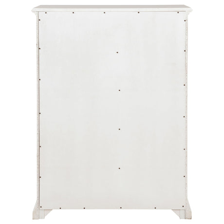  Coaster Furniture Sumerlin 460595WHT 6-drawer Bedroom Chest - White IMAGE 11