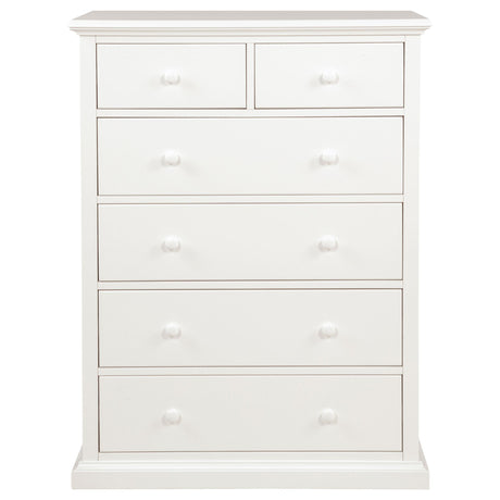  Coaster Furniture Sumerlin 460595WHT 6-drawer Bedroom Chest - White IMAGE 12