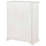  Coaster Furniture Sumerlin 460595WHT 6-drawer Bedroom Chest - White IMAGE 3