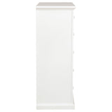  Coaster Furniture Sumerlin 460595WHT 6-drawer Bedroom Chest - White IMAGE 4
