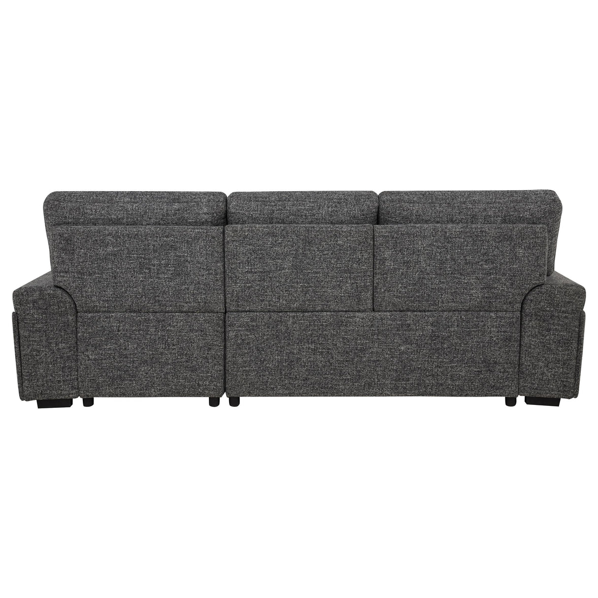  Coaster Furniture Demko 500355 Sleeper Sectional Sofa with Speaker and Storage Chaise - Granite IMAGE 10